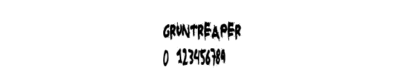 Fuente GruntReaper.ttf