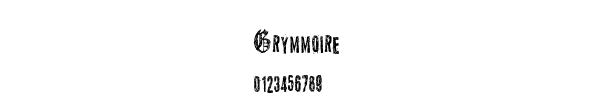 Fuente Grymmoire.ttf