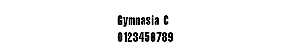 Fuente Gymnasia C.ttf
