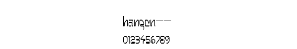 Fuente HANGCN__.TTF