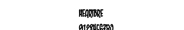 Fuente HEARTBRE.TTF