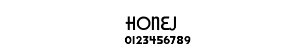 Fuente HONEJ.ttf