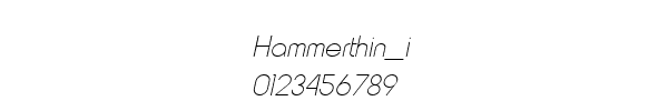 Fuente Hammerthin_i.ttf