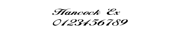 Fuente Hancock Ex.ttf
