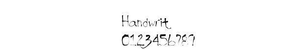 Fuente Handwrit.ttf