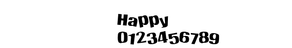 Fuente Happy.ttf