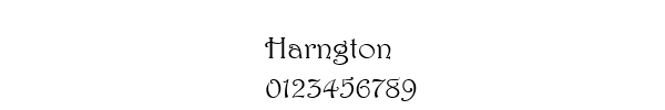 Fuente Harngton.ttf