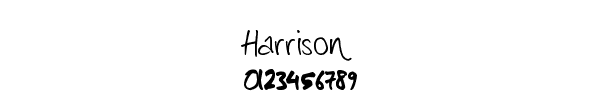 Fuente Harrison.ttf
