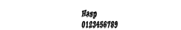 Fuente Hasp.ttf