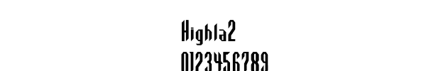 Fuente Highla2.ttf