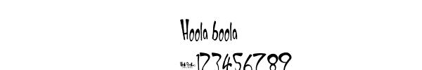 Fuente Hoola boola.ttf