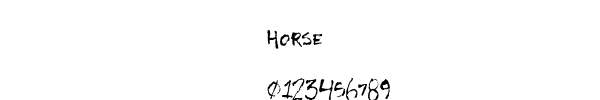 Fuente Horse.ttf