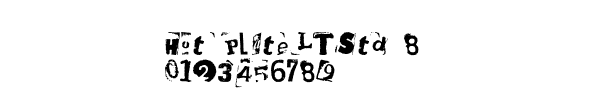 Fuente Hot PlateLTStd 8.otf