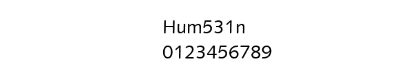 Fuente Hum531n.ttf