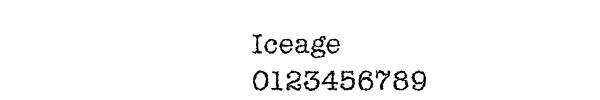 Fuente Iceage.ttf