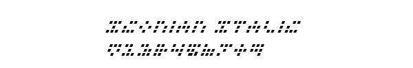 Fuente Iconian Italic.ttf