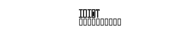 Fuente Idiot.ttf