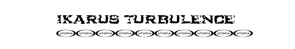 Fuente Ikarus Turbulence.ttf