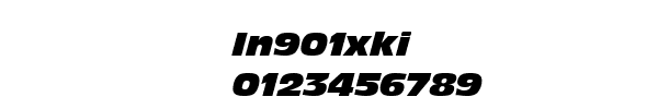 Fuente In901xki.ttf