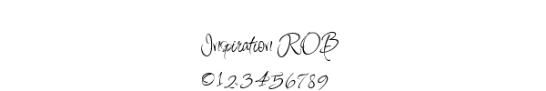 Fuente Inspiration ROB.ttf