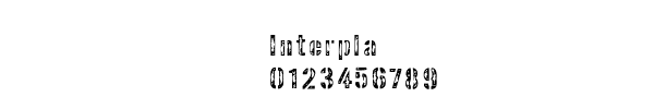 Fuente Interpla.ttf