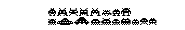 Fuente Invaders.ttf