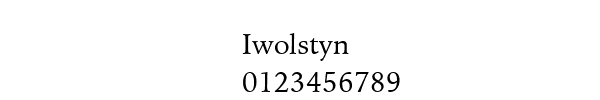 Fuente Iwolstyn.ttf
