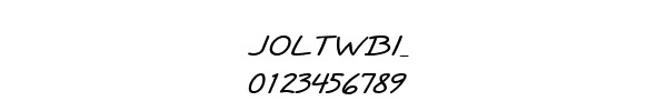 Fuente JOLTWBI_.TTF