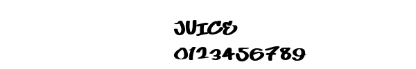 Fuente JUICE.TTF