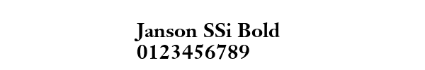 Fuente Janson SSi Bold.ttf
