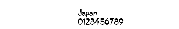 Fuente Japan.ttf