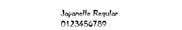 Fuente Japanette Regular.ttf
