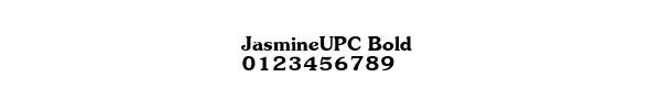 Fuente JasmineUPC Bold.ttf