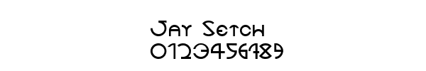 Fuente Jay Setch.ttf