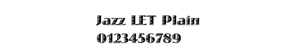 Fuente Jazz LET Plain.ttf