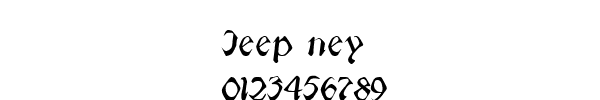 Fuente Jeep ney.ttf