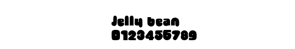 Fuente Jelly bean.ttf