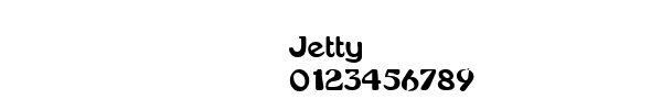 Fuente Jetty.ttf