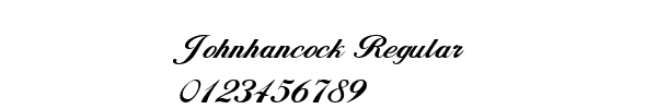 Fuente Johnhancock Regular.ttf