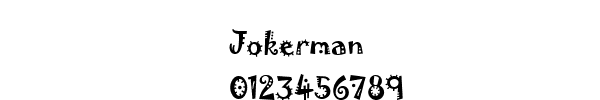 Fuente Jokerman.ttf