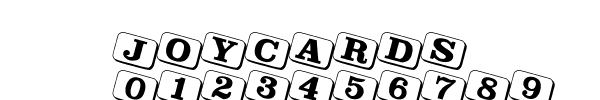Fuente Joycards.ttf