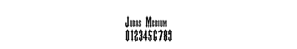 Fuente Judas Medium.TTF