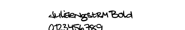 Fuente Juliaengstrm Bold.ttf