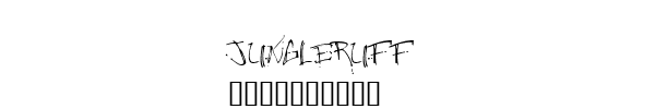 Fuente JungleRuff.ttf