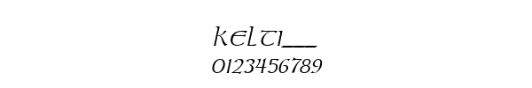 Fuente KELTI___.TTF