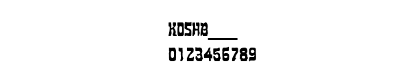 Fuente KOSHB___.TTF
