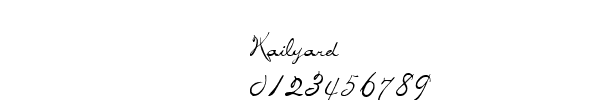 Fuente Kailyard.ttf
