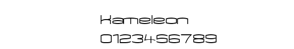Fuente Kameleon.ttf