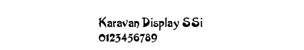 Fuente Karavan Display SSi.ttf