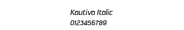 Fuente Kautiva Italic.ttf